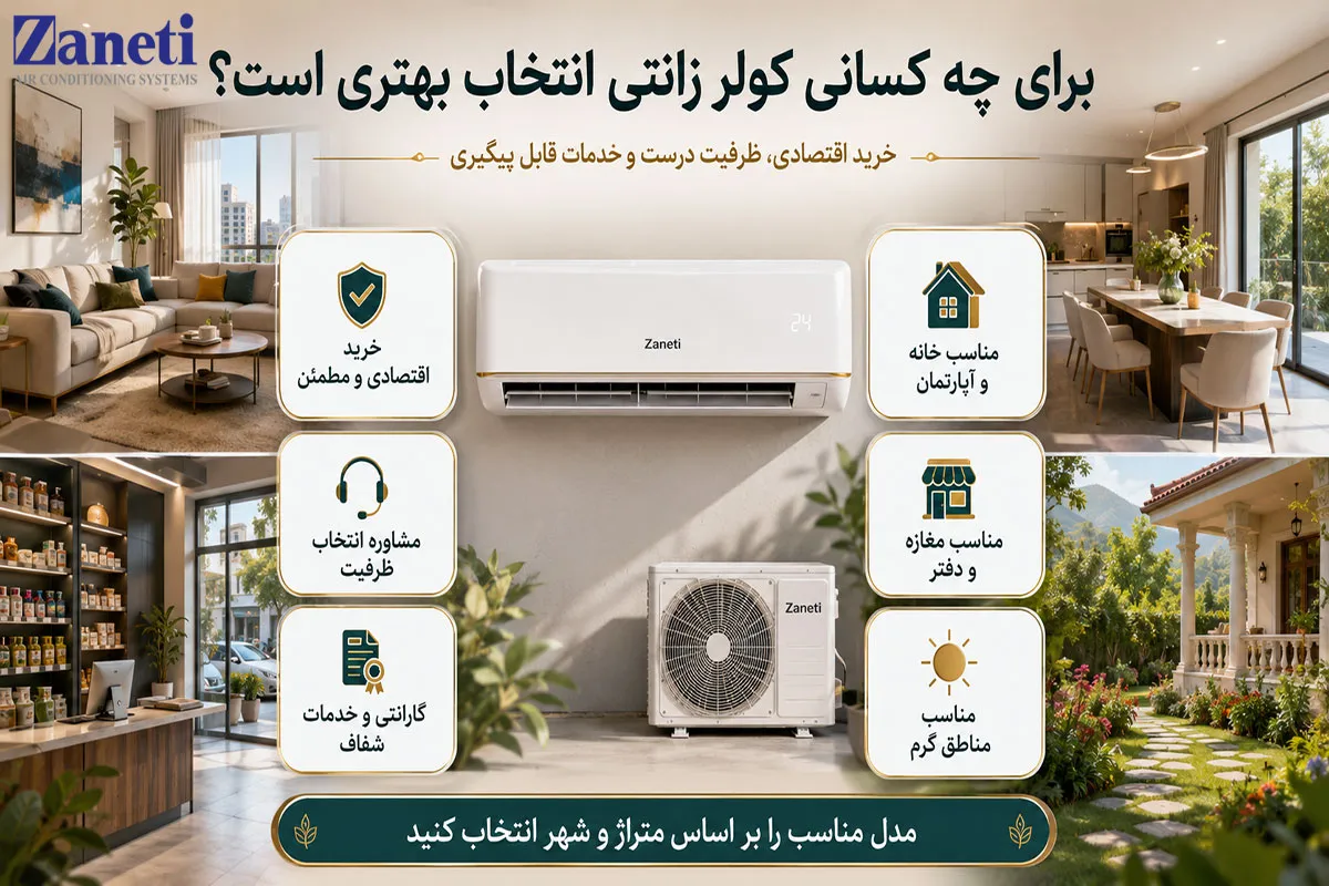 برای چه کسانی کولر زانتی انتخاب بهتری است؟