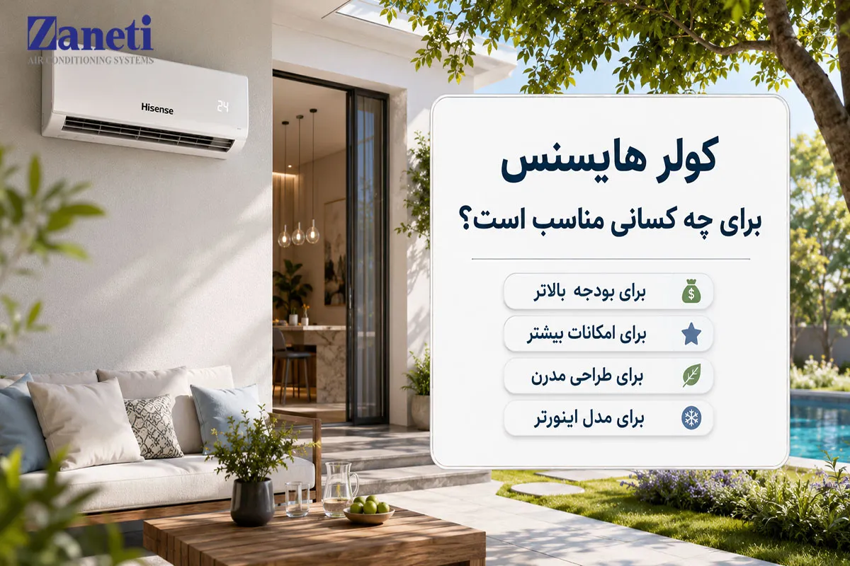 برای چه کسانی کولر هایسنس می‌تواند انتخاب مناسبی باشد؟